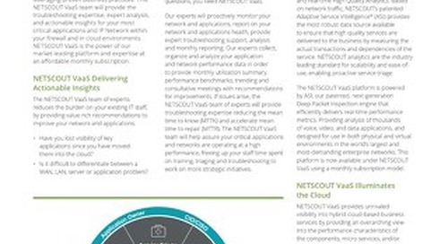 NETSCOUT Visibility as a Service (VaaS)