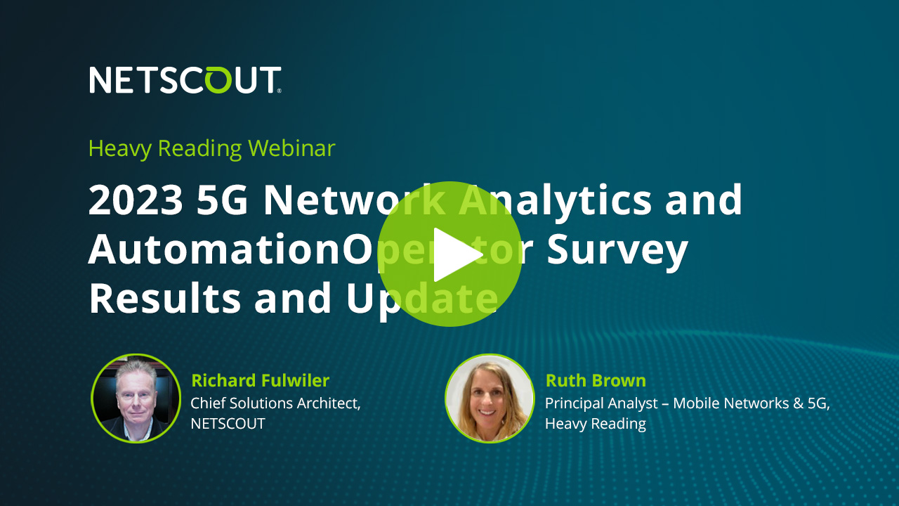 2023 5G Network Analytics and Automation Operator Survey Results and Update