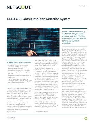 NETSCOUT Omnis Intrusion Detection System