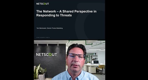 The Network – A Shared Perspective in Responding to Threats